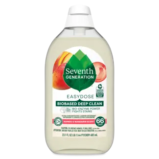 Seventh Generation EasyDose Ultra Concentrated Laundry Detergent - Mango and Mandarin - Front of Packack of Pack