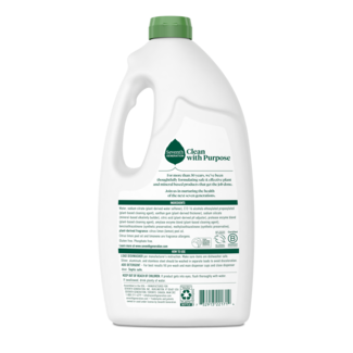 Seventh Generation Dish Gel - 42floz - Lemon - Back of Pack