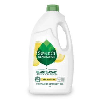 Seventh Generation Dish Gel - 42floz - Lemon - Front of Pack