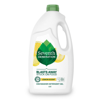 Seventh Generation Dish Gel - 42floz - Lemon - Front of Pack
