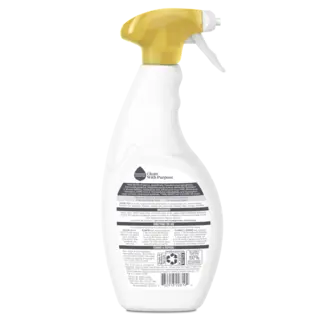 Seventh Generation Disinfecting Multi-Surface Cleaner - Spray Bottle - Lemongrass Citrus Scent - Back of Pack