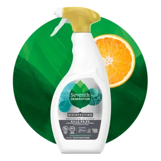 Seventh Generation Disinfecting Bathroom Cleaner - Spray Bottle - Lemongrass Citrus Scent
