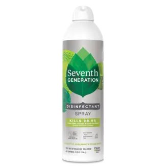 Seventh Generation Disinfectant Spray - Eucalyptus, Spearmint and Thyme Scent - Front of Pack