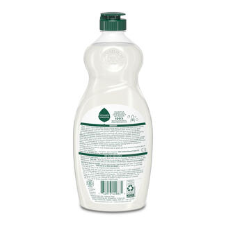 Seventh Generation Dish Soap - Fresh Lime and Ginger - Back of Pack