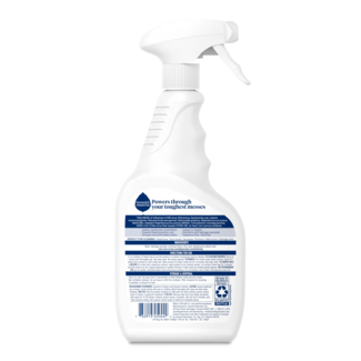 Seventh Generation Disinfecting Hydrogen Peroxide Cleaner - Fragrance Free - Back of Pack