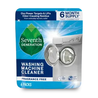 Seventh Generation Washing Machine Cleaner - Fragrance Free - Front of Pack