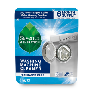 Seventh Generation Washing Machine Cleaner - Fragrance Free - Front of Pack