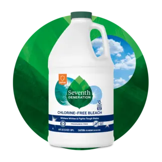 Seventh Generation Chlorine Free Bleach - Fragrance Free - Front of Package