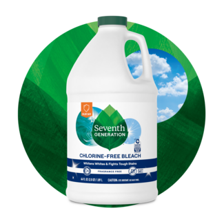 Seventh Generation Chlorine Free Bleach - Fragrance Free - Front of Package