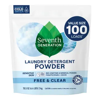 SVG_Free & Clear_Laundry Detergent Powder Front