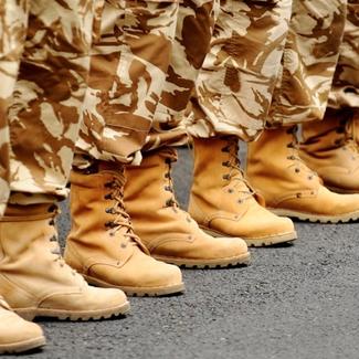 Military at Attention