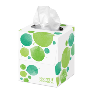 Seventh Generation 100% Recycled Facial Tissues 2Ply White 2 Boxes with 85 CT EA 