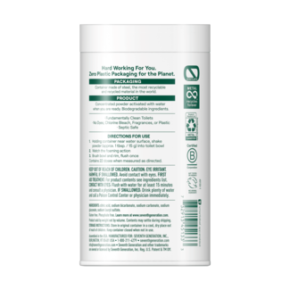 Zero Plastic Toilet Bowl Cleaning Powder back