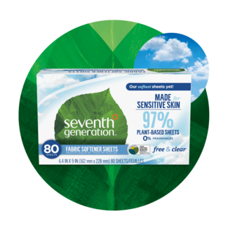 Fabric Softener Sheets front