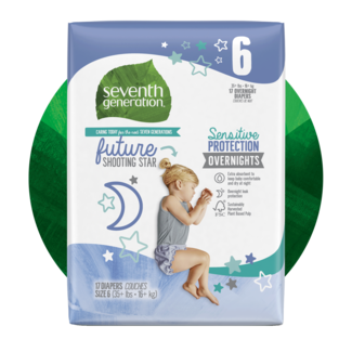 Overnight Baby Diapers - Size 6 (35+ lbs)