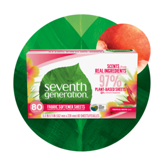 Fabric Softener Sheets front