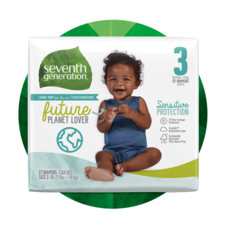 Sensitive Protection Baby Diapers front