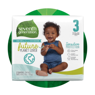 Baby Diapers Newborn up to 10 lbs Seventh Generation