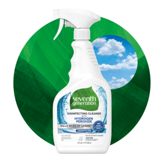 Disinfecting Cleaner with Hydrogen Peroxide front