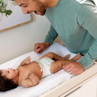 Baby Wipes, Flip-Top Dispenser lifestyle