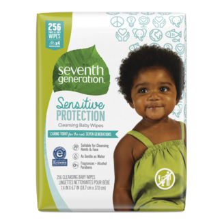 Sensitive Protection Cleansing Baby Wipes, Peel & Reseal