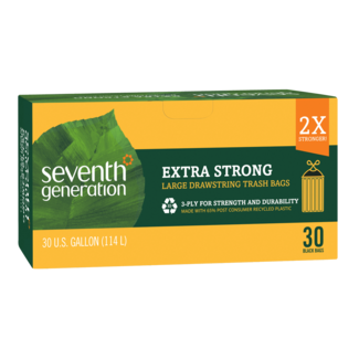 Extra Strong Large Drawstring Trash Bags