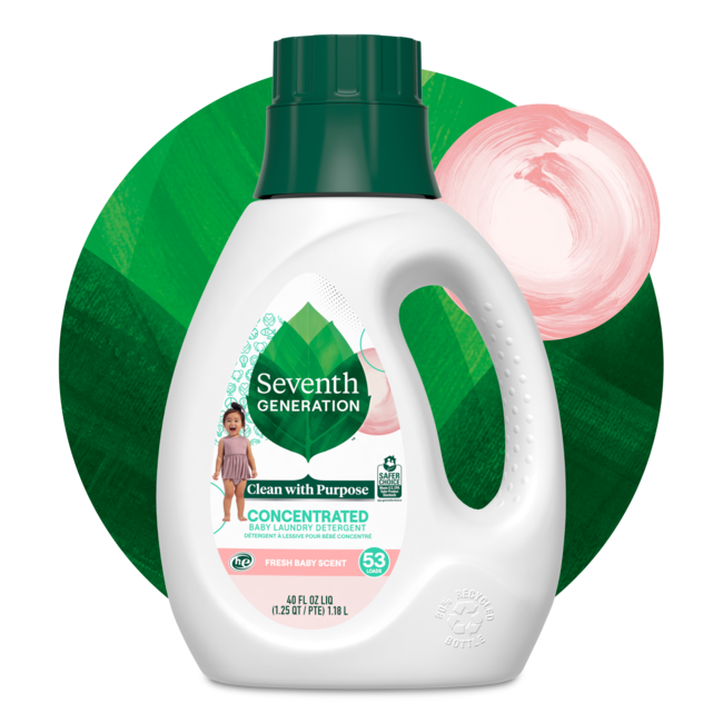 Concentrated Baby Laundry Detergent - Fresh Baby Scent