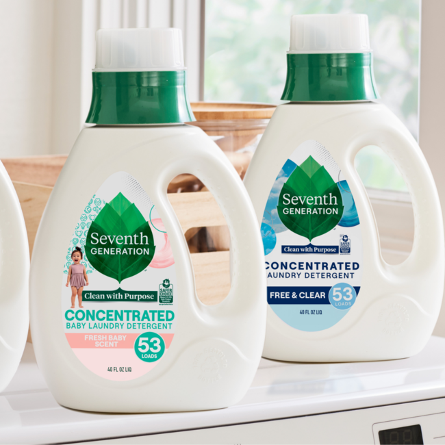 Concentrated Baby Laundry Detergent Fresh Scent Seventh Generation