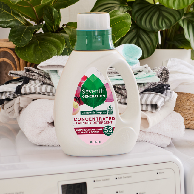 Concentrated Laundry Detergent Geranium Blossoms & Vanilla Seventh