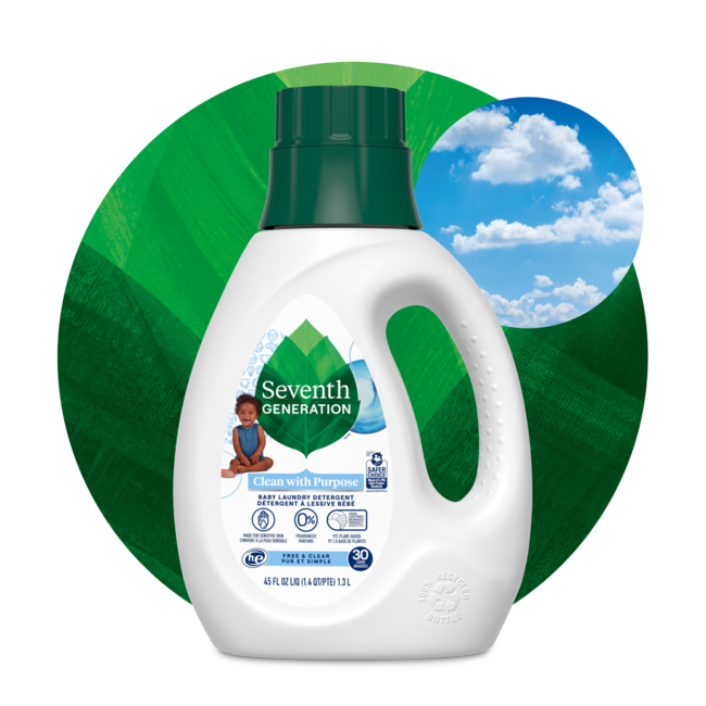 Concentrated Baby Laundry Detergent - Free & Clear
