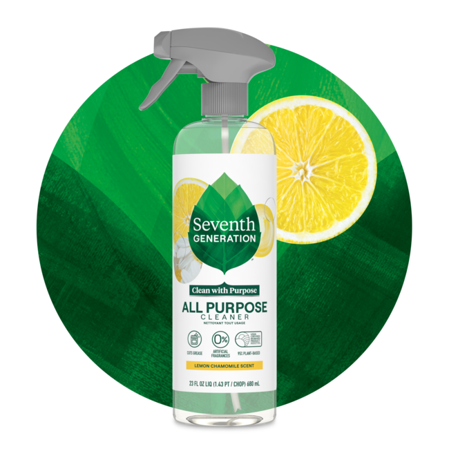 All Purpose Cleaner Lemon Chamomile Seventh Generation