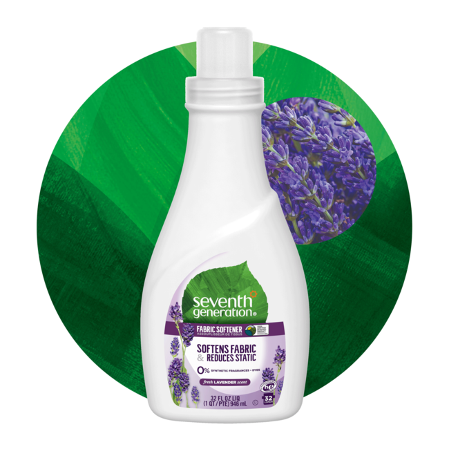 Liquid Fabric Softener Fresh Lavender Seventh Generation