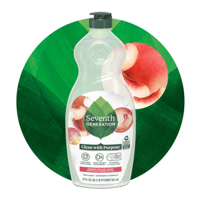 Dish Soap Summer Orchard Seventh Generation