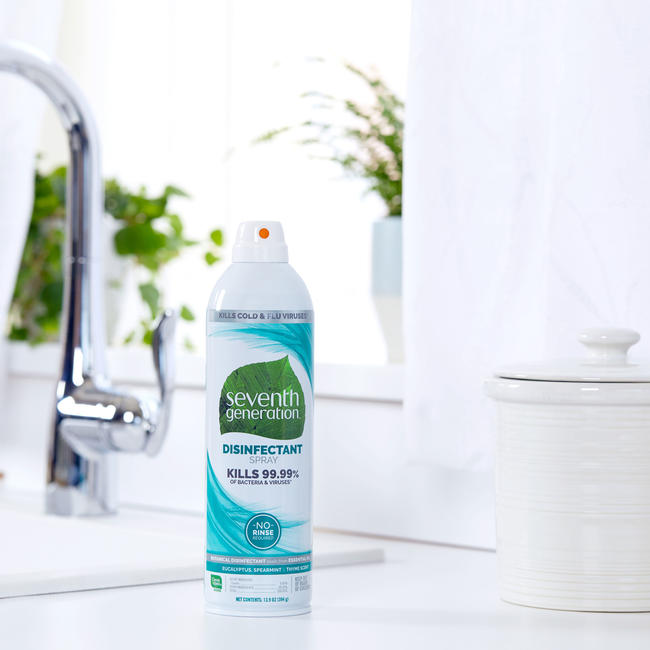 Disinfectant Spray Eucalyptus, Spearmint & Thyme Seventh Generation