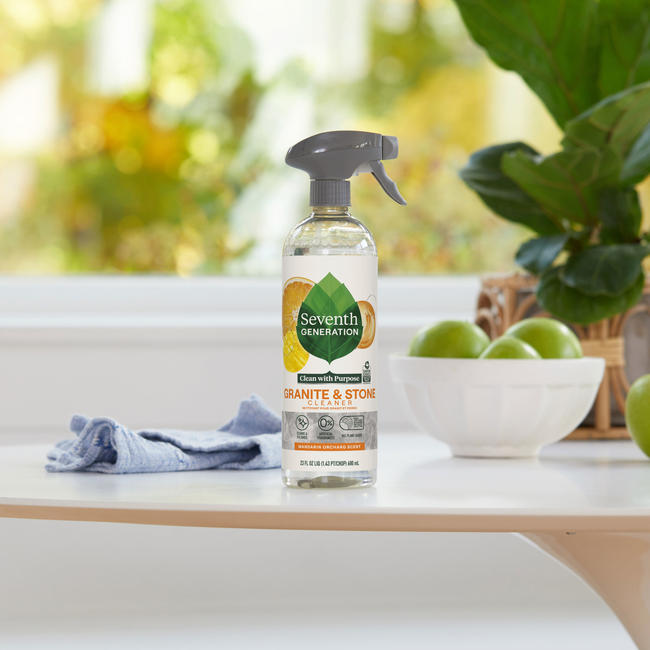 Granite & Stone Cleaner Mandarin Orchard Seventh Generation