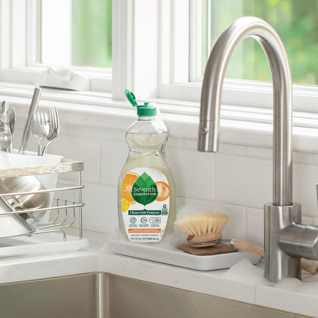 Dish Soap Clementine Zest & Lemongrass Seventh Generation