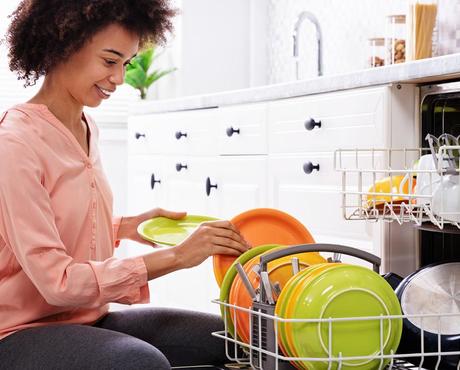 Women Loading a Dishwasher
