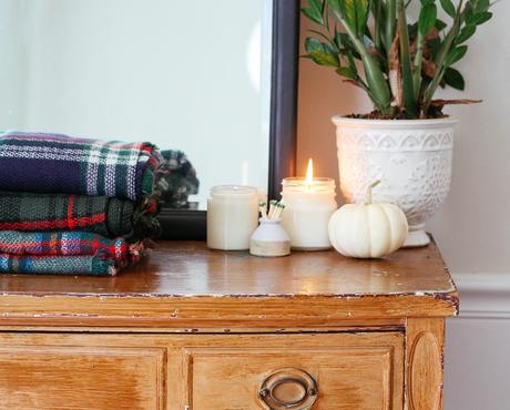 Candles on Dresser