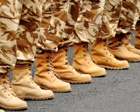 Military at Attention