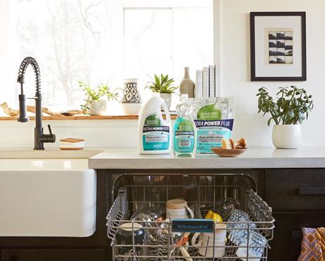 Seventh Generation Cleaning Products in Kitchen