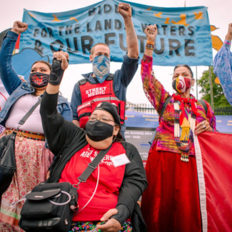 Group protest