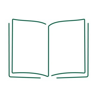 Illustration of open book - Icon
