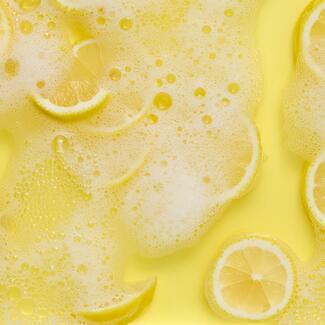 Lemon Abstract Banner