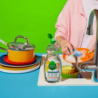 SVG Dish In-Use at Sink
